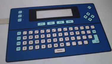 LED Embedded Keyboard Tactile Membrane Switch with FPC , 0.05mm - 1mm Thickness