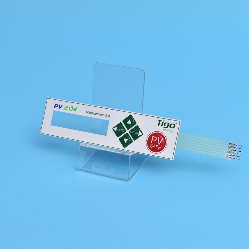 Dustproof Membrane Touch Switch , Waterproof Membrane Push Button Switch